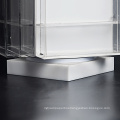 office Revolving 3 Sided Custom Design Leaflet Holder Acrylic Brochure Display Stands